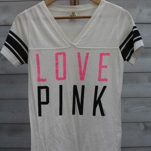 PINK Tee shirt- XS